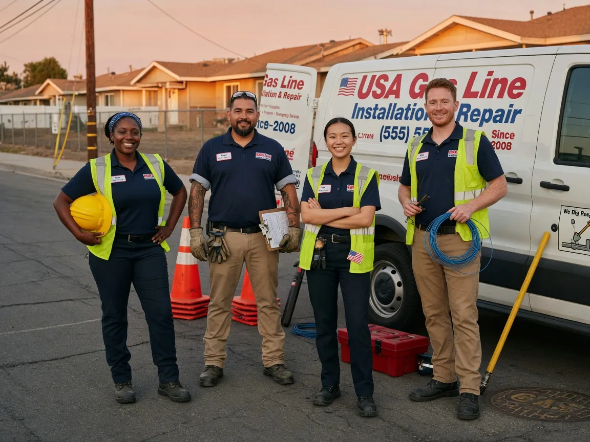 Gas Line Installation company in Edgeley, ND